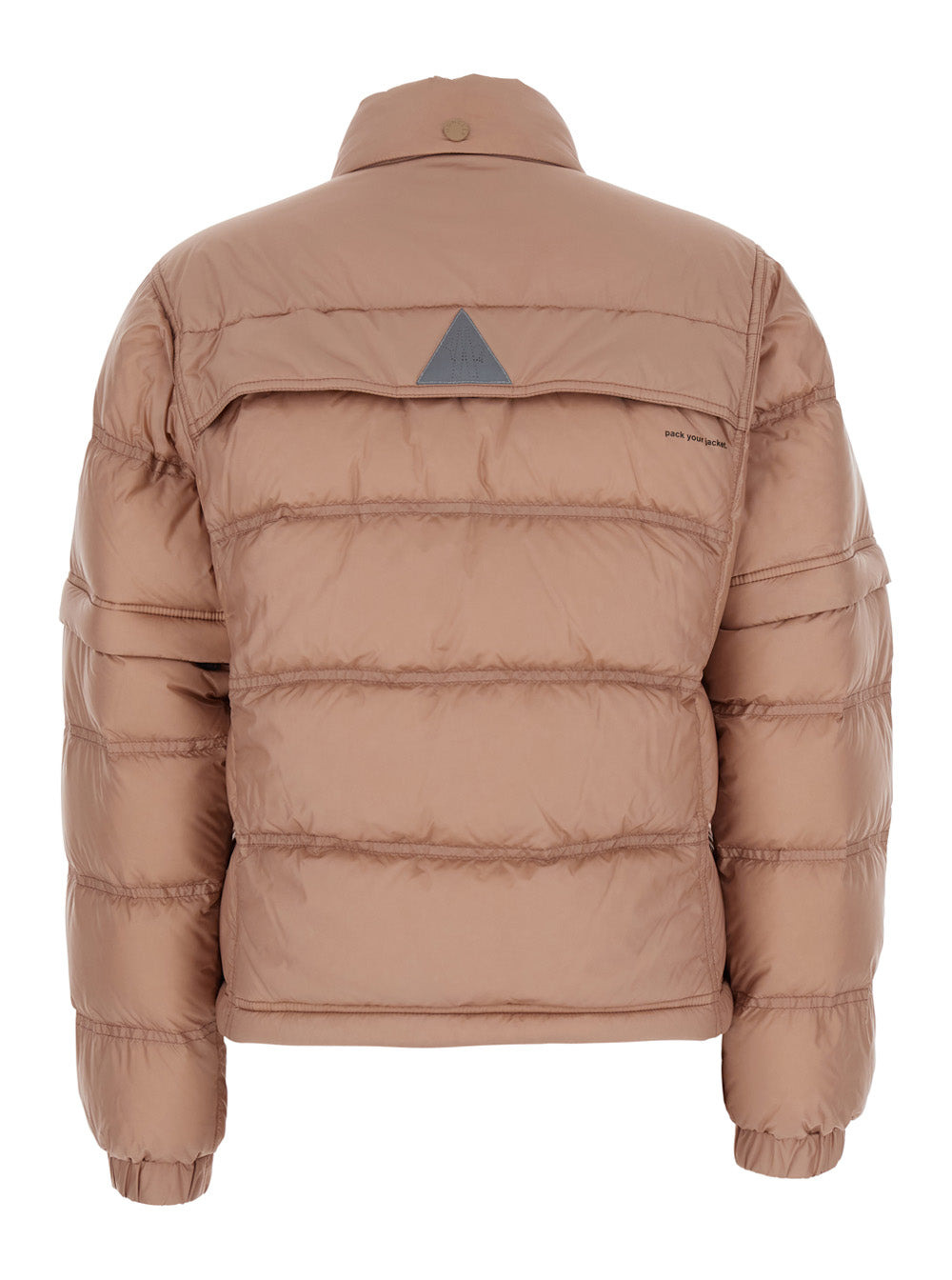 Moncler Grenoble Women 'Mauduit' Pink Down Jacket With Logo Patch On The Sleeve In Tech Fabric Woman - 2
