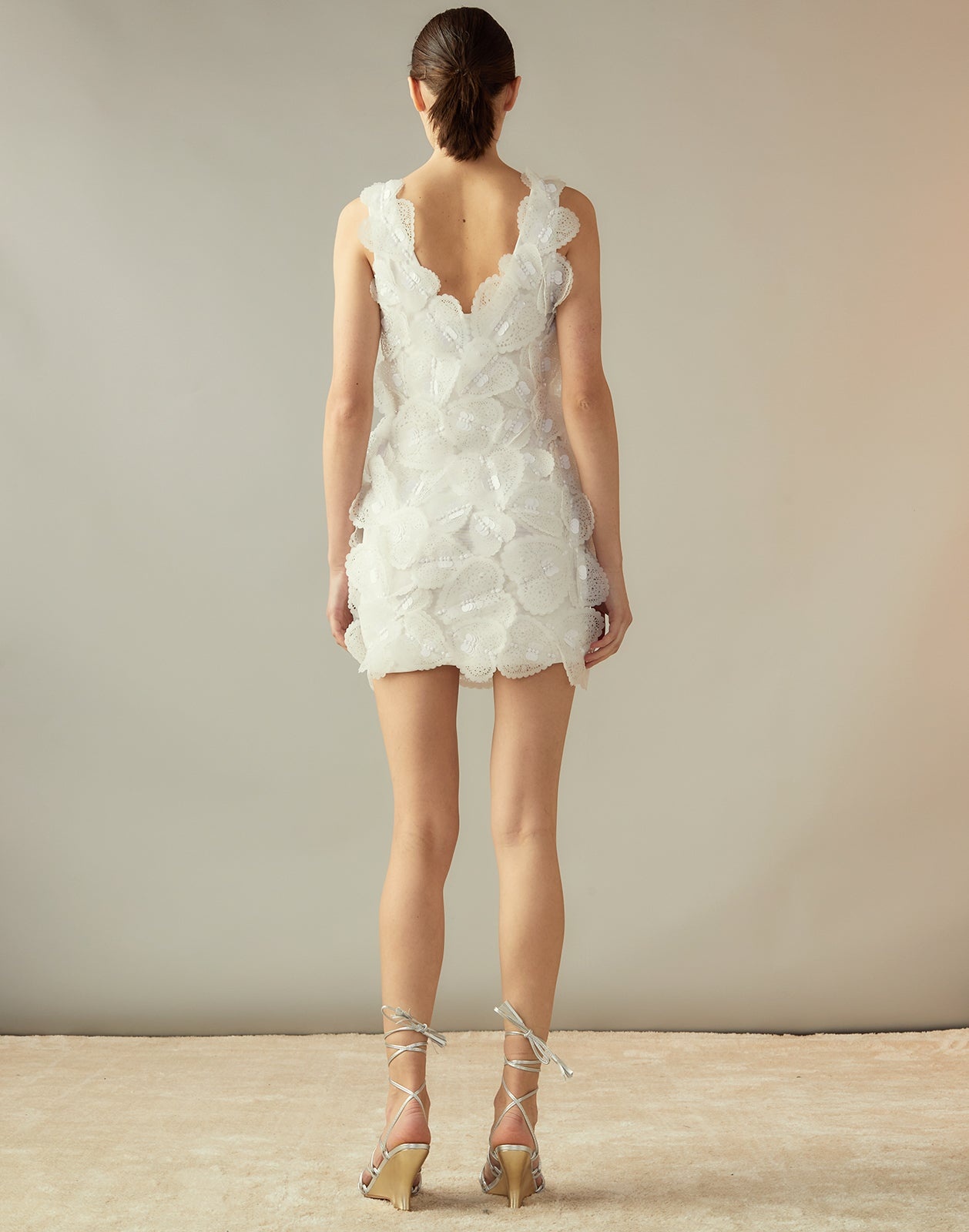 Elle Embellished Heart Dress - 6