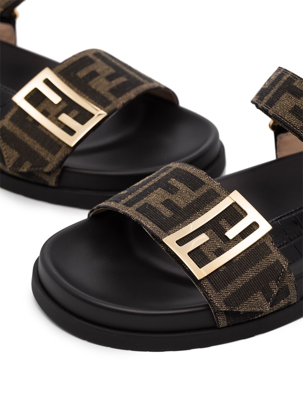 Trek logo-strap sandals - 2