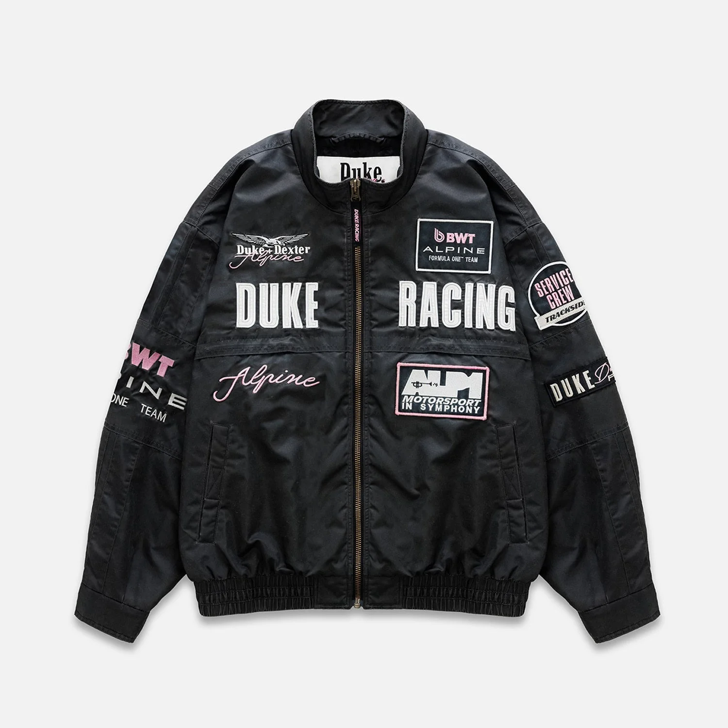 Alpine Formula One Team Washed Black Trackside Jacket - 1
