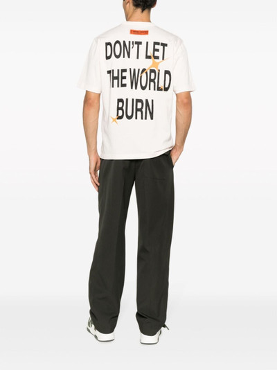 Heron Preston HP Globe Burn T-shirt outlook