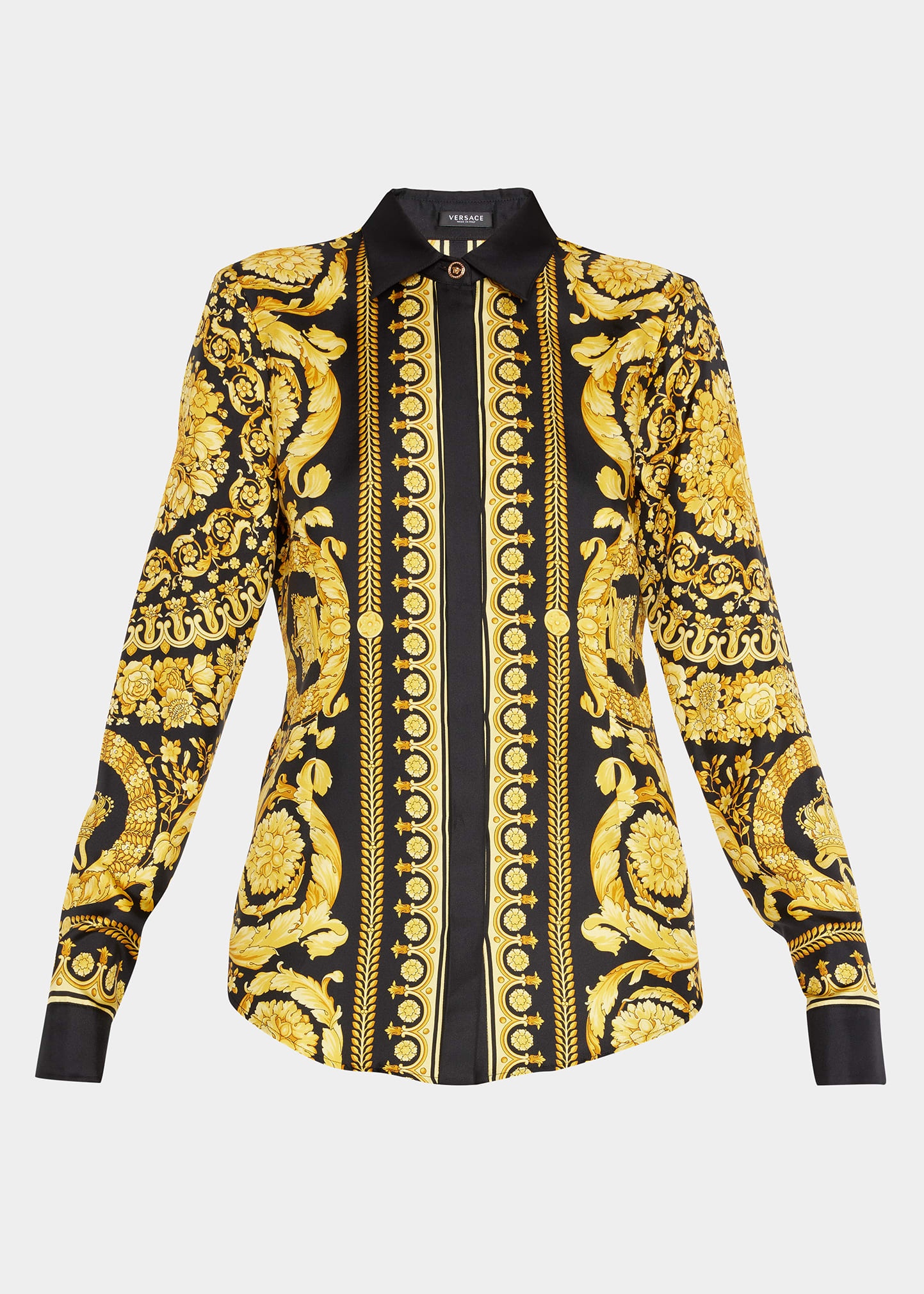 Baroque Heritage Silk Formal Shirt - 1