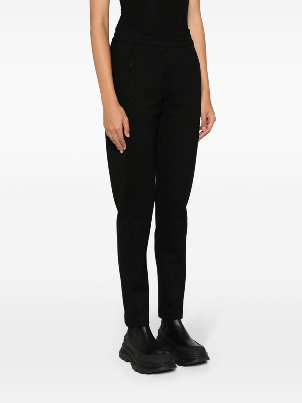 logo-appliqué high-waist track pants - 3