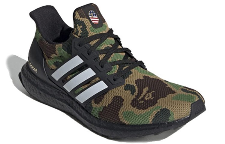 adidas x A Bathing Ape UltraBoost 4.0 'Green Camo' F35097 - 2