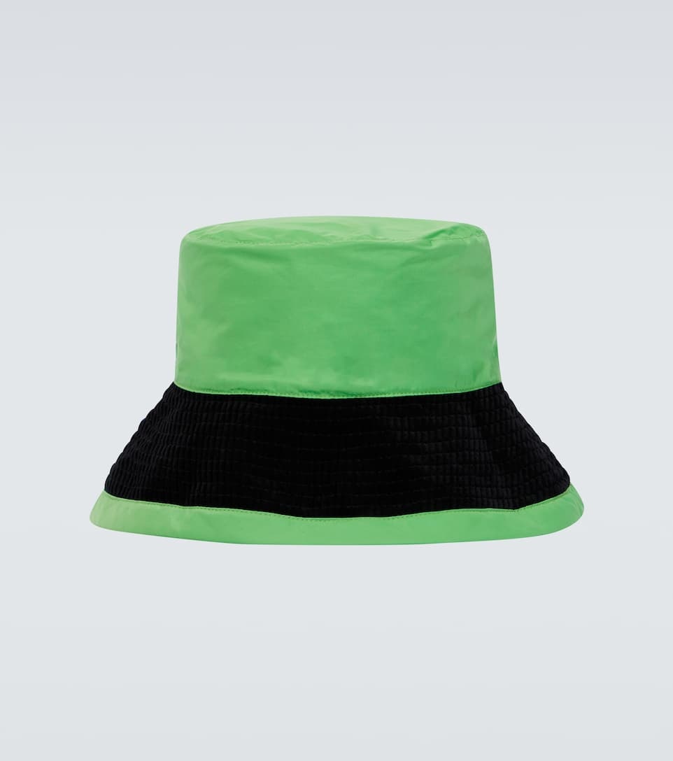 Waled cotton-blend bucket hat - 4