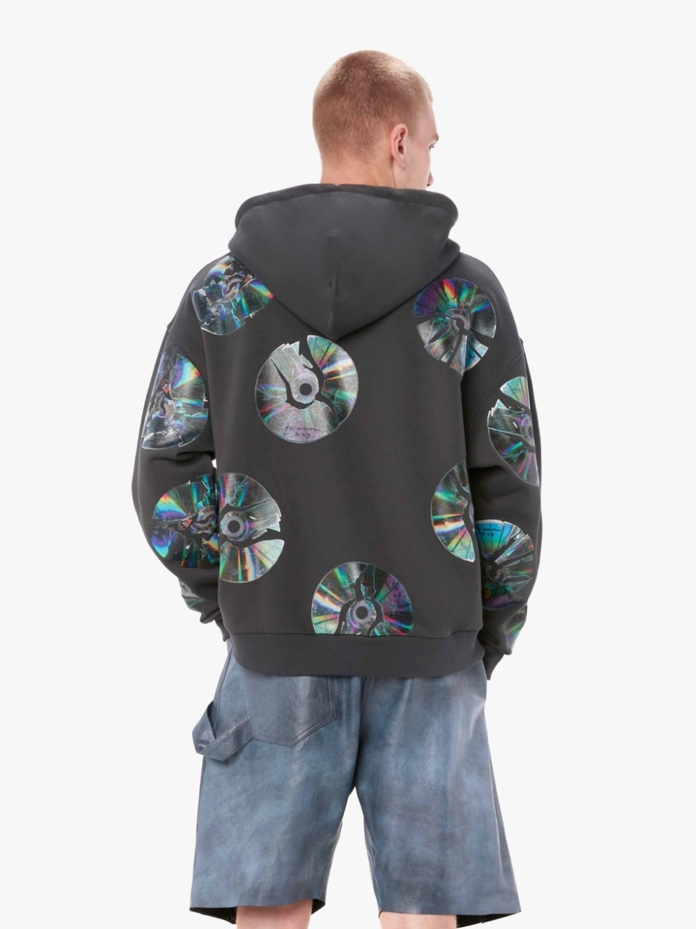 SMASHED CD HOODIE - 3