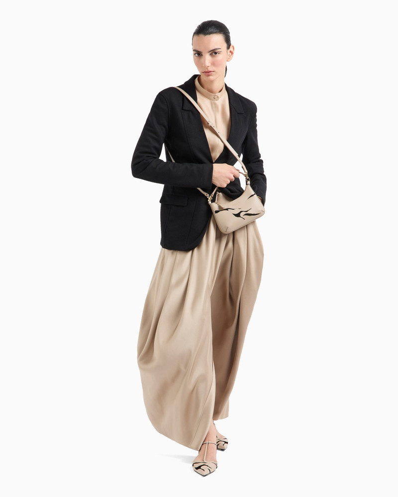 GIORGIO ARMANI ASV SINGLE-BREASTED JACKET IN WOOL DOUBLE JERSEY outlook
