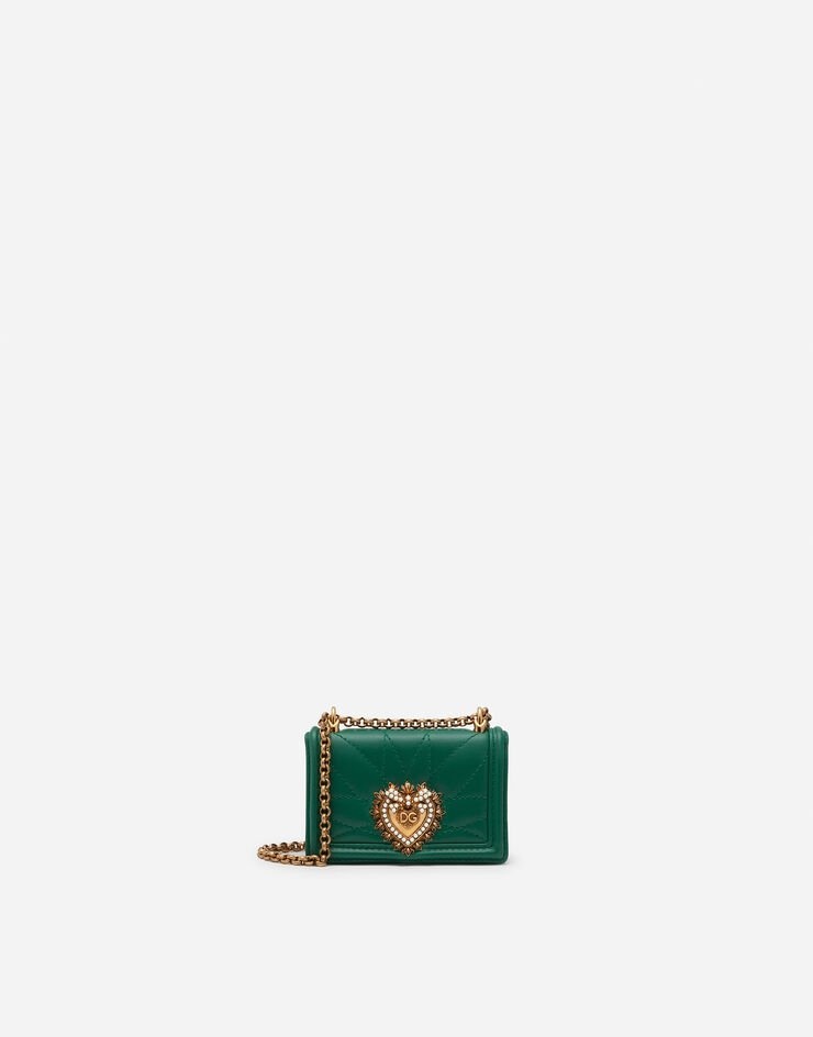 Devotion micro bag in quilted nappa leather - 1