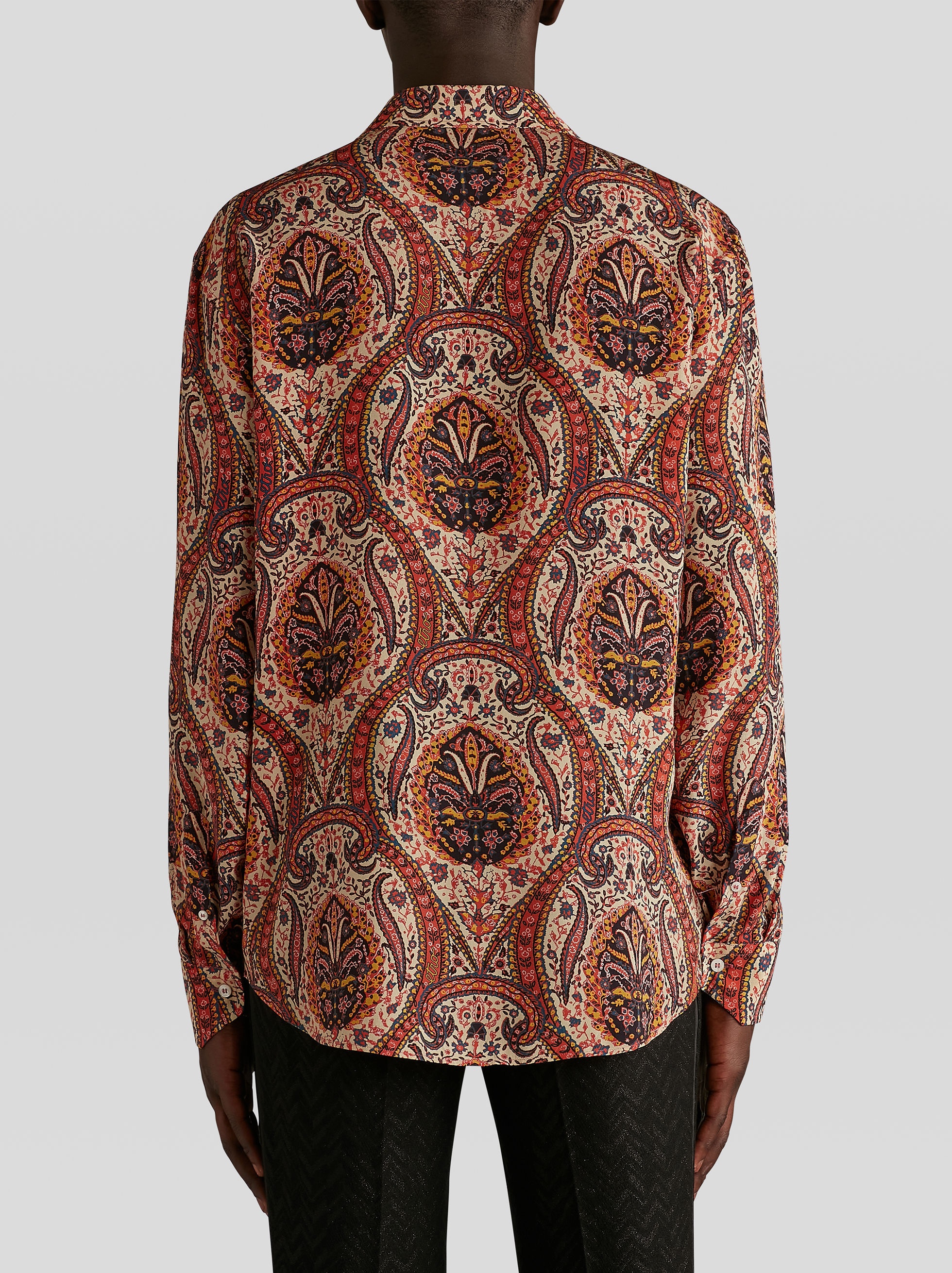 PAISLEY SILK SHIRT - 4