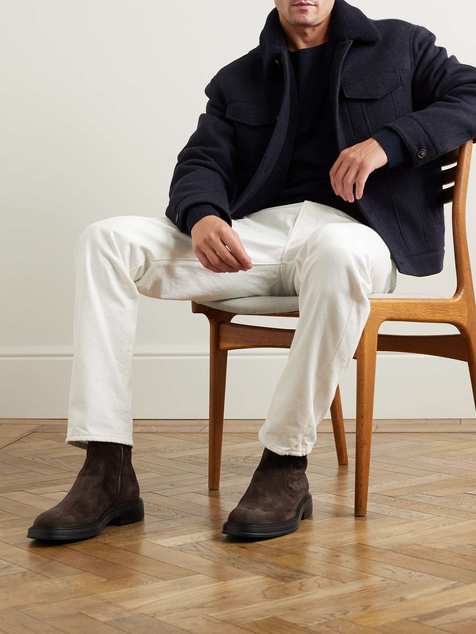 Suede Chelsea Boots - 2