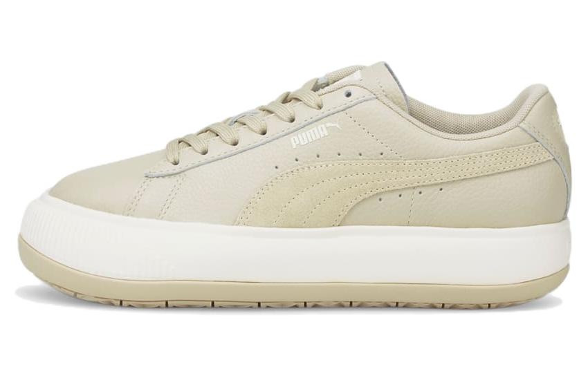 (WMNS) PUMA Suede Mayu Tonal Low Tops Casual Skateboarding Shoes Khaki 384870-02 - 2
