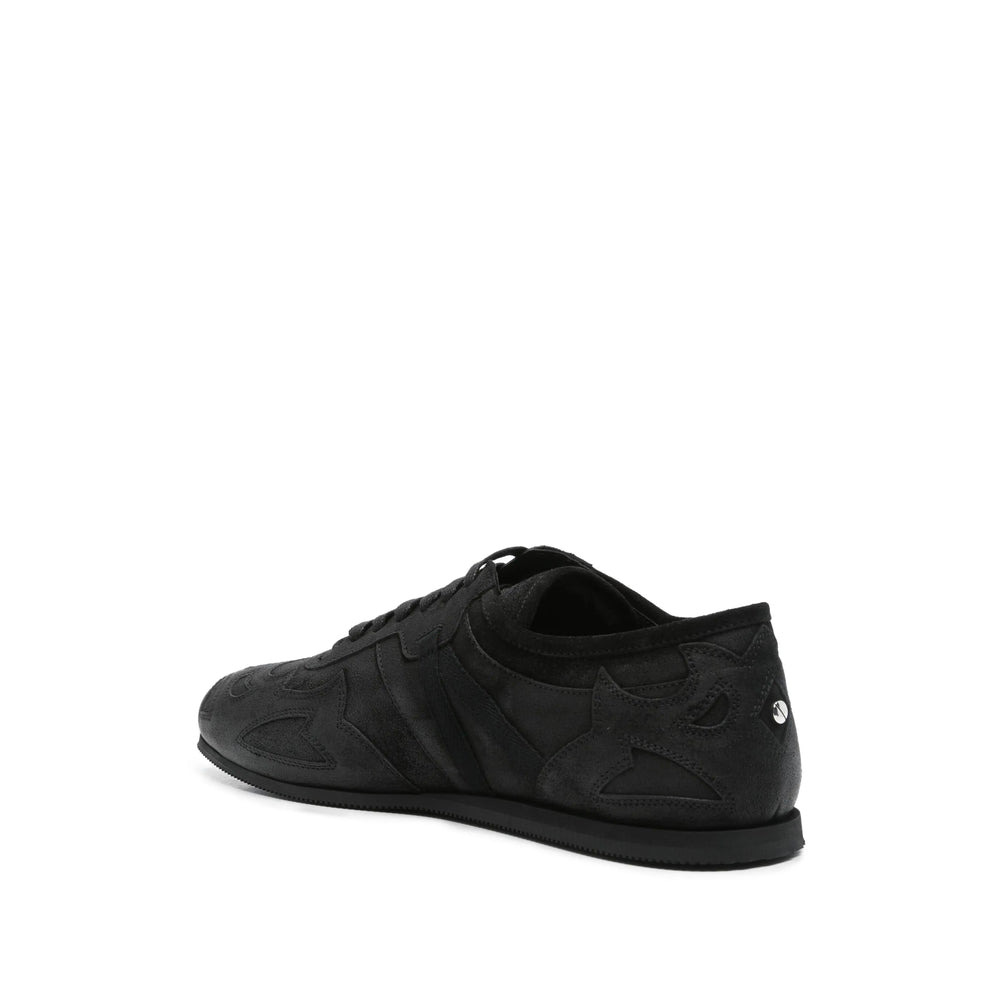 Ann Demeulemeester Black Trainers - Low-Tops Men - 4
