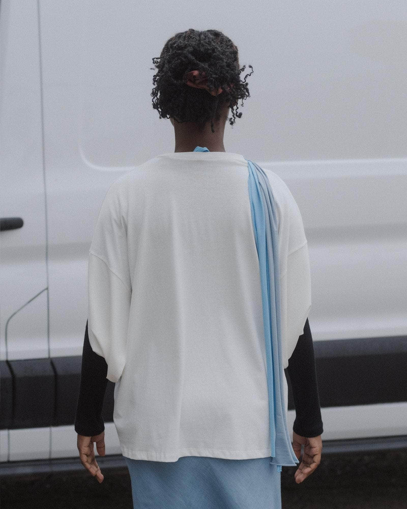 BASERANGE Harbour Tee Shirt - Organic Cotton Jersey outlook