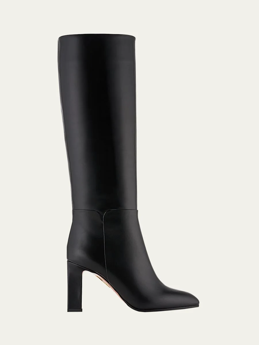 Sellier Calfskin Tall Boots - 1