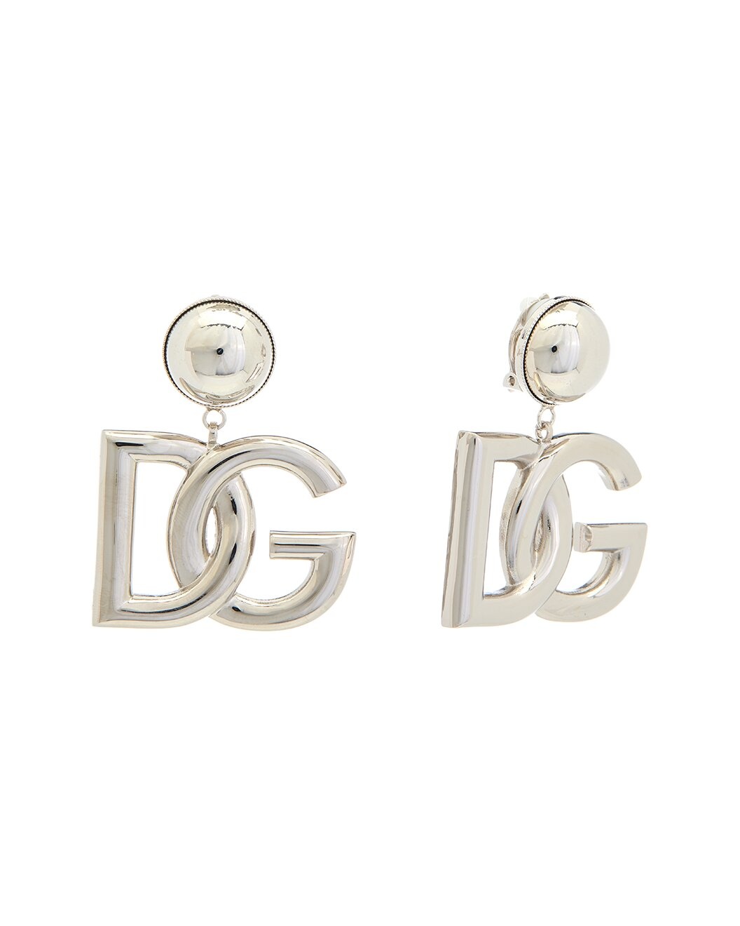 Dolce & Gabbana Logo Clip-On Earrings - 1