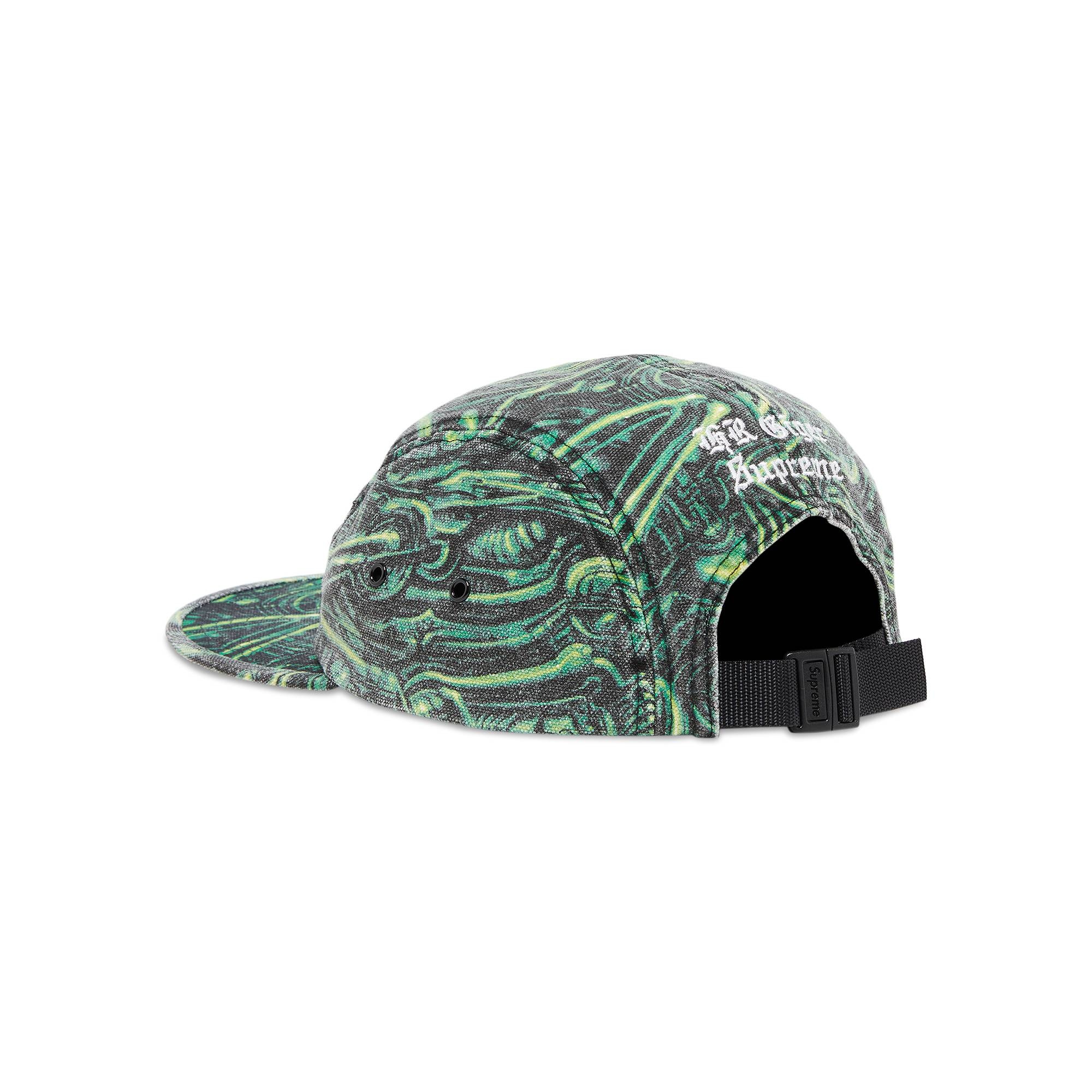 値下げしていきます Supreme H.R. Giger Camp Cap Green - 帽子