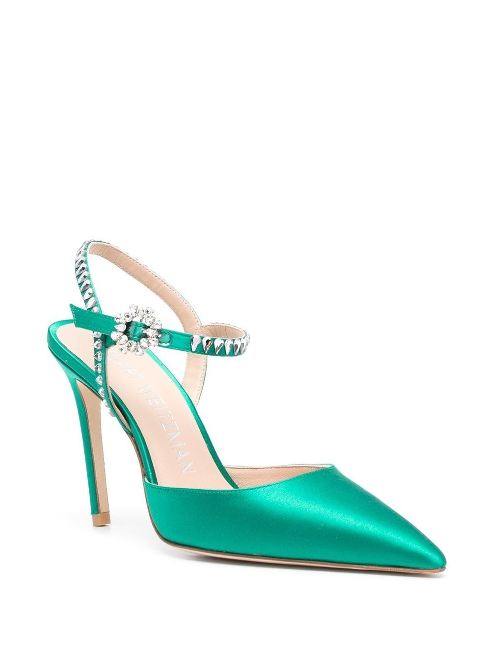 Gemcut 100mm ankle-strap pumps - 2