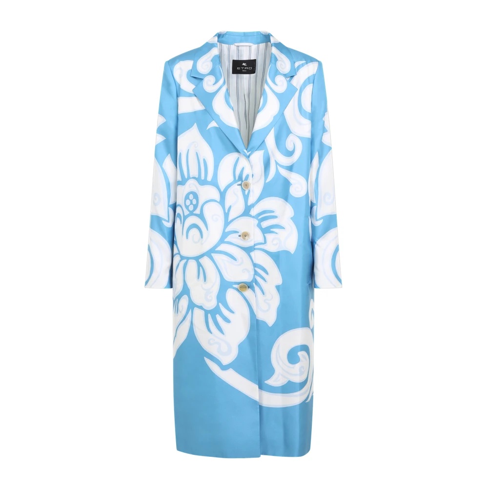 コート ETRO WRAA067.SP1C5 Coats Etro Reversible Jacquard Single-Breasted Coat | Neiman Marcus