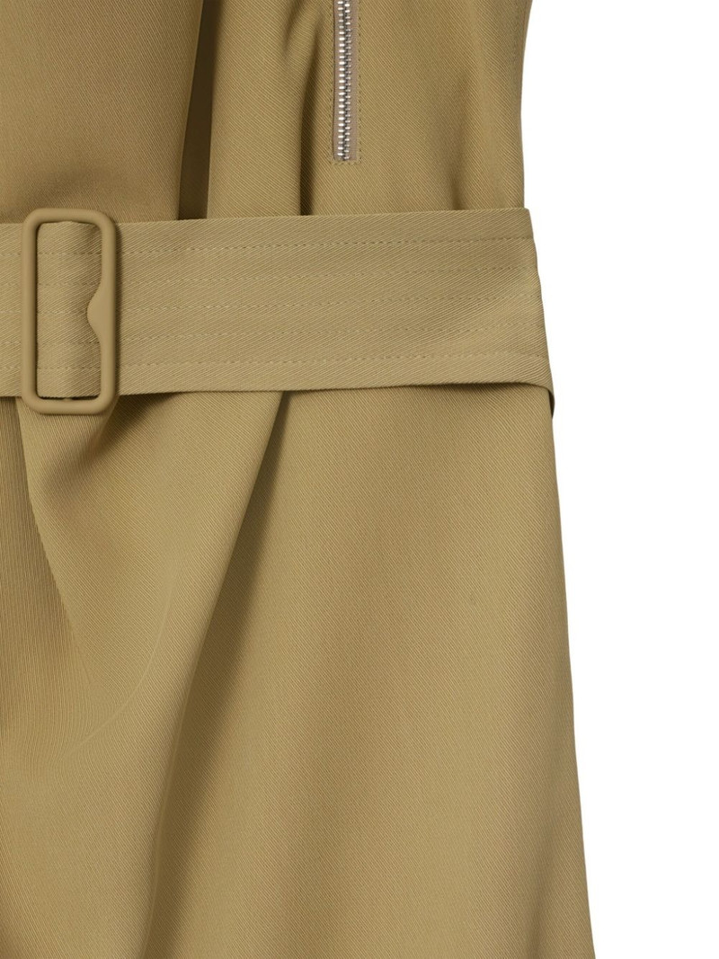 Burberry belted silk dress outlook