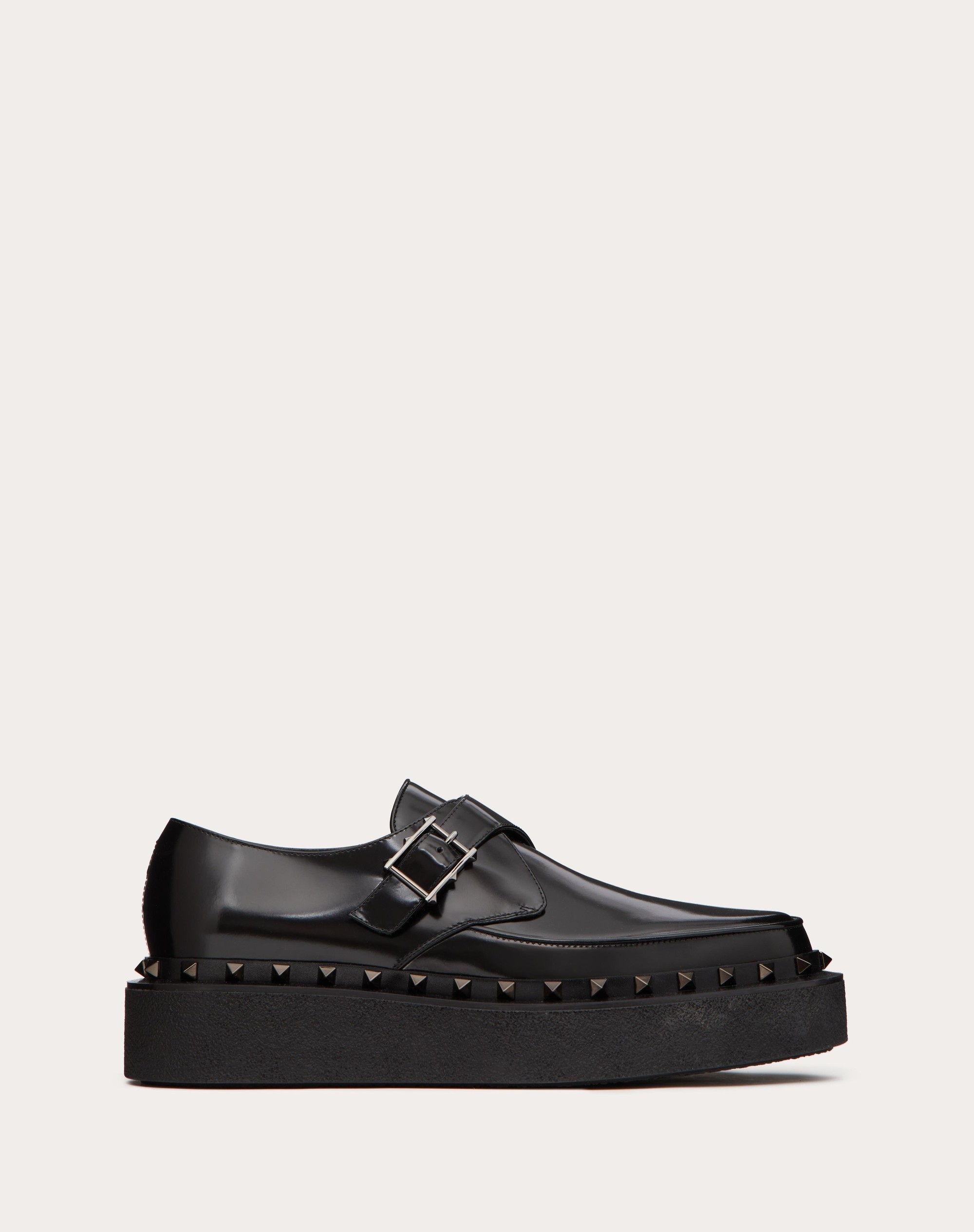 Rockstud M-Way leather Derby shoes