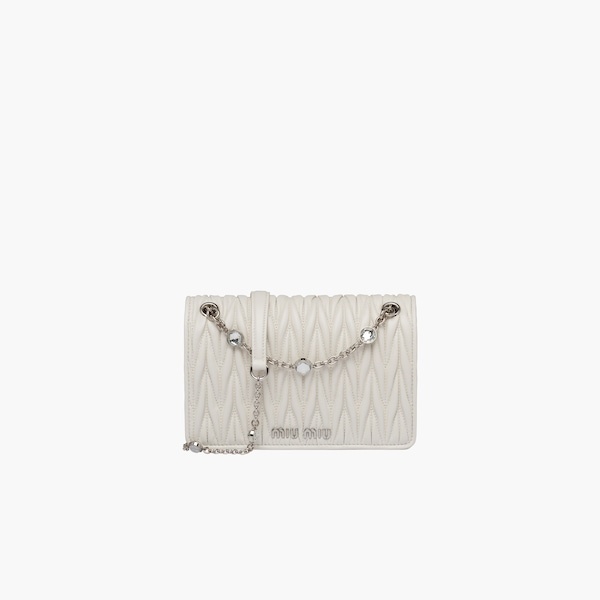 Matelassé nappa leather mini-bag - 3