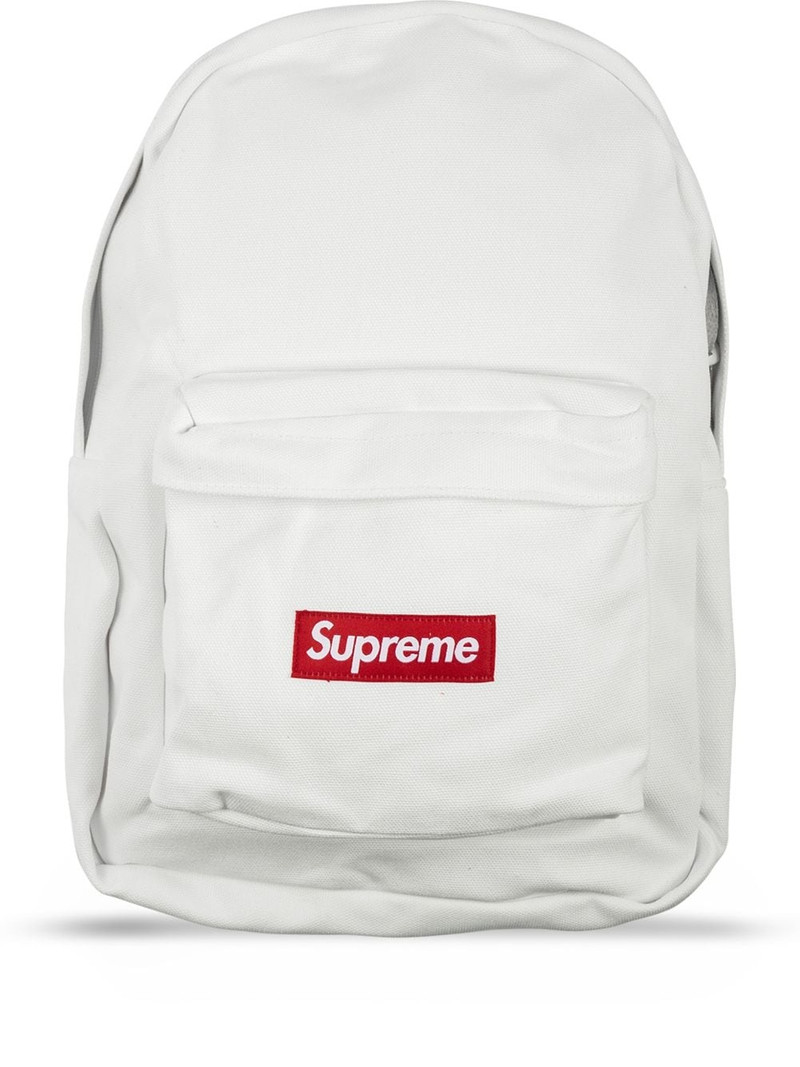 logo canvas backpack - 1