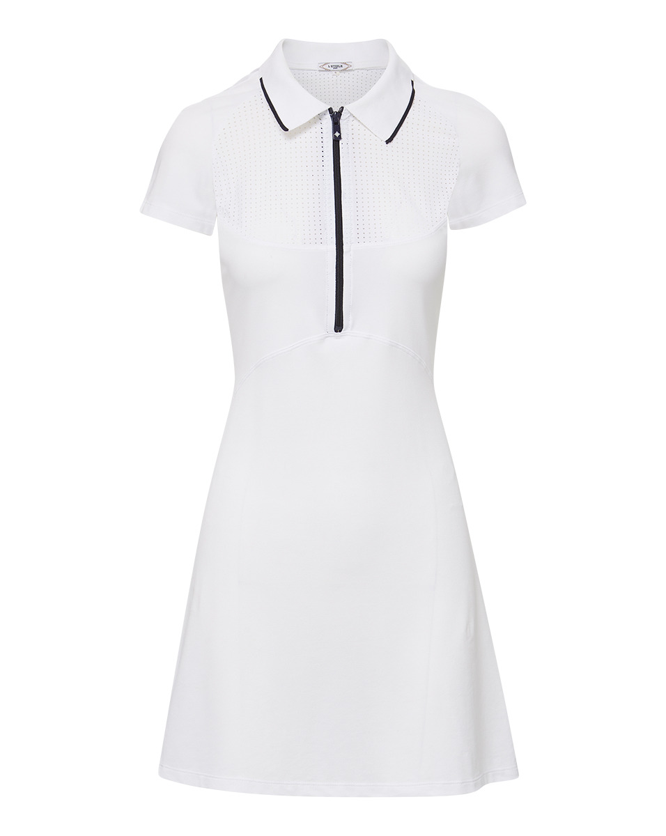 PERFORMANCE MESH POLO DRESS - 1