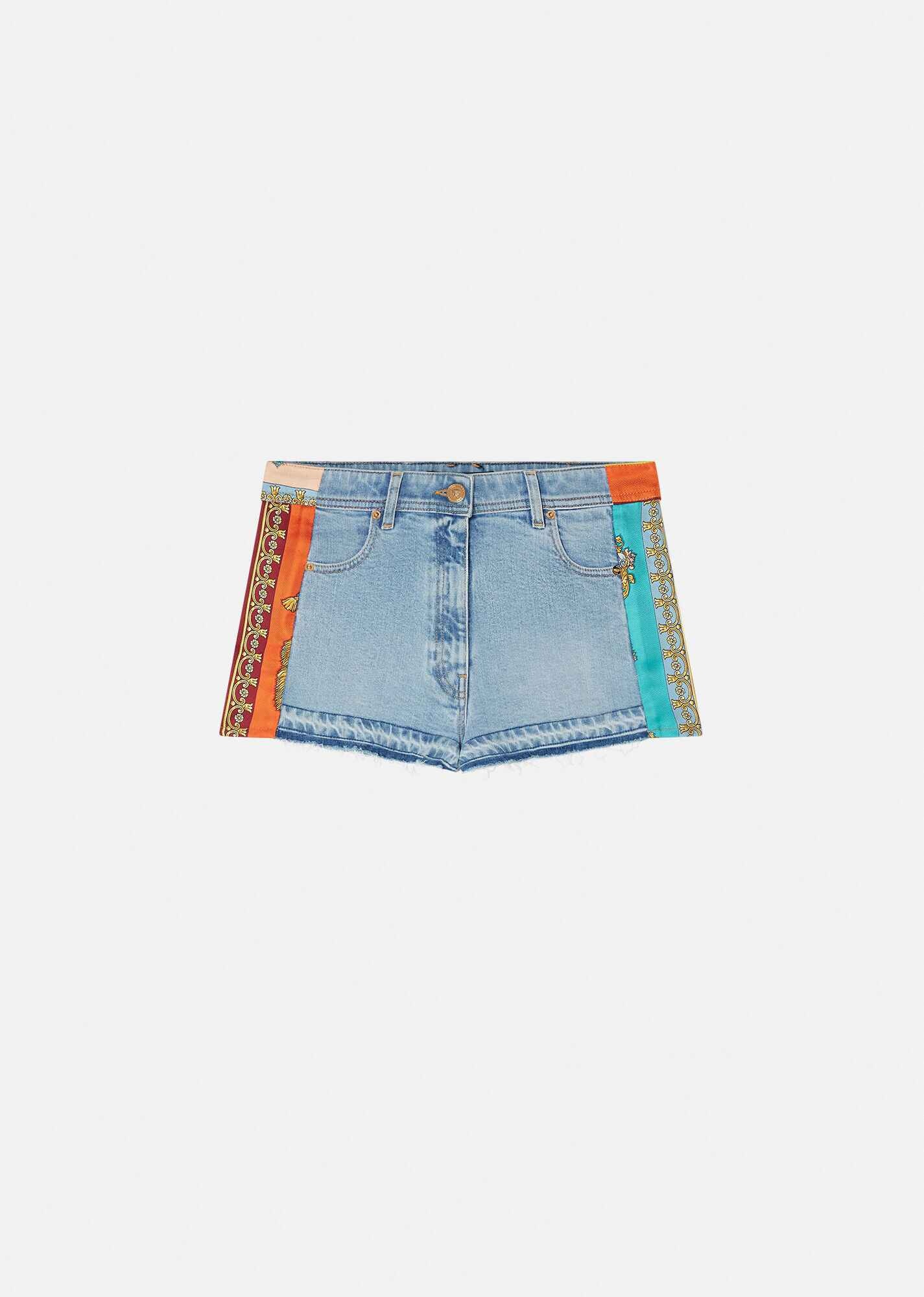 Royal Rebellion Denim Shorts - 6