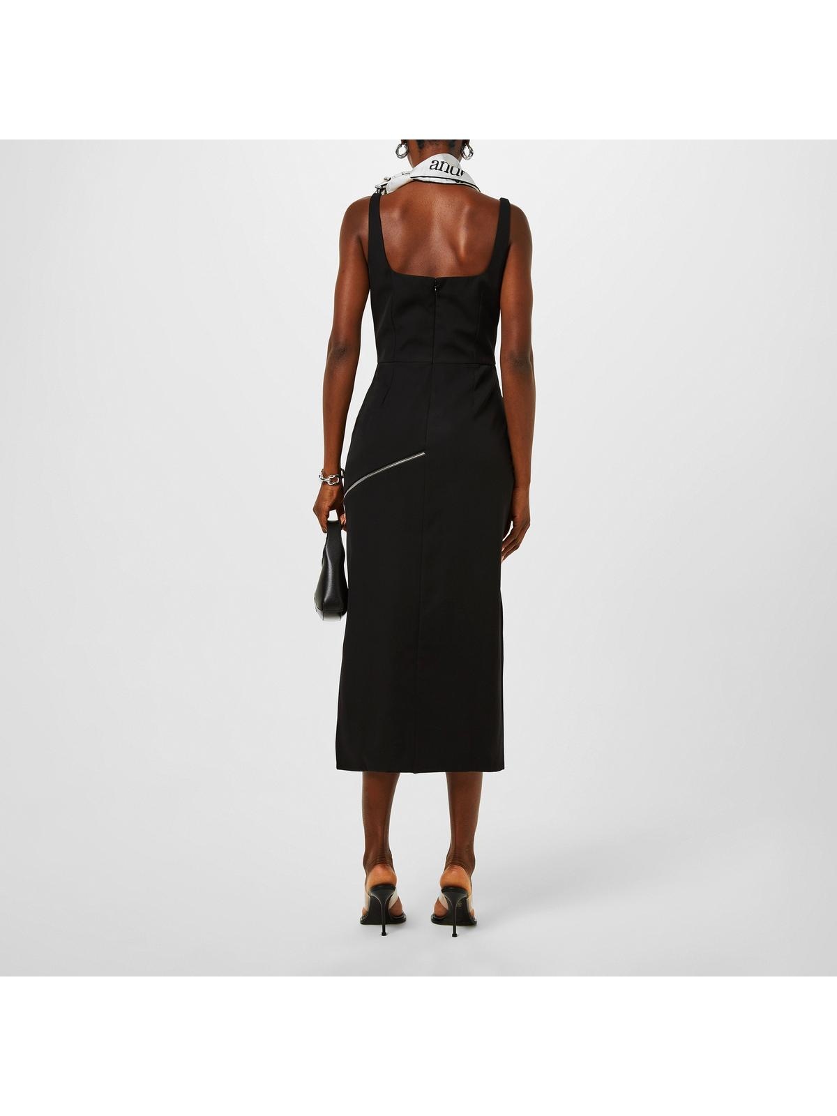 ワンピース Alexander Mcqueen Twill Pencil Dress Alexander McQueen - PENCIL DRESS, BLACK - Your Store