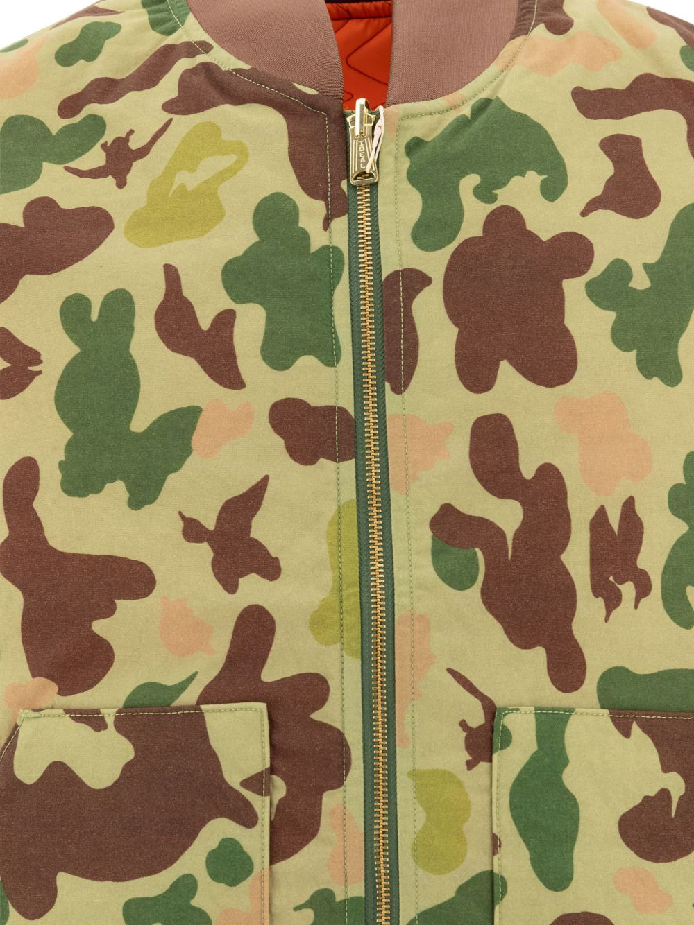 camouflage pocket vest - 4