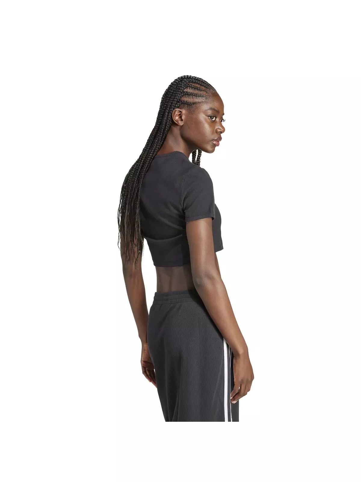 Originals Women's Essentials Ribbed T-Shirt -Black - 2