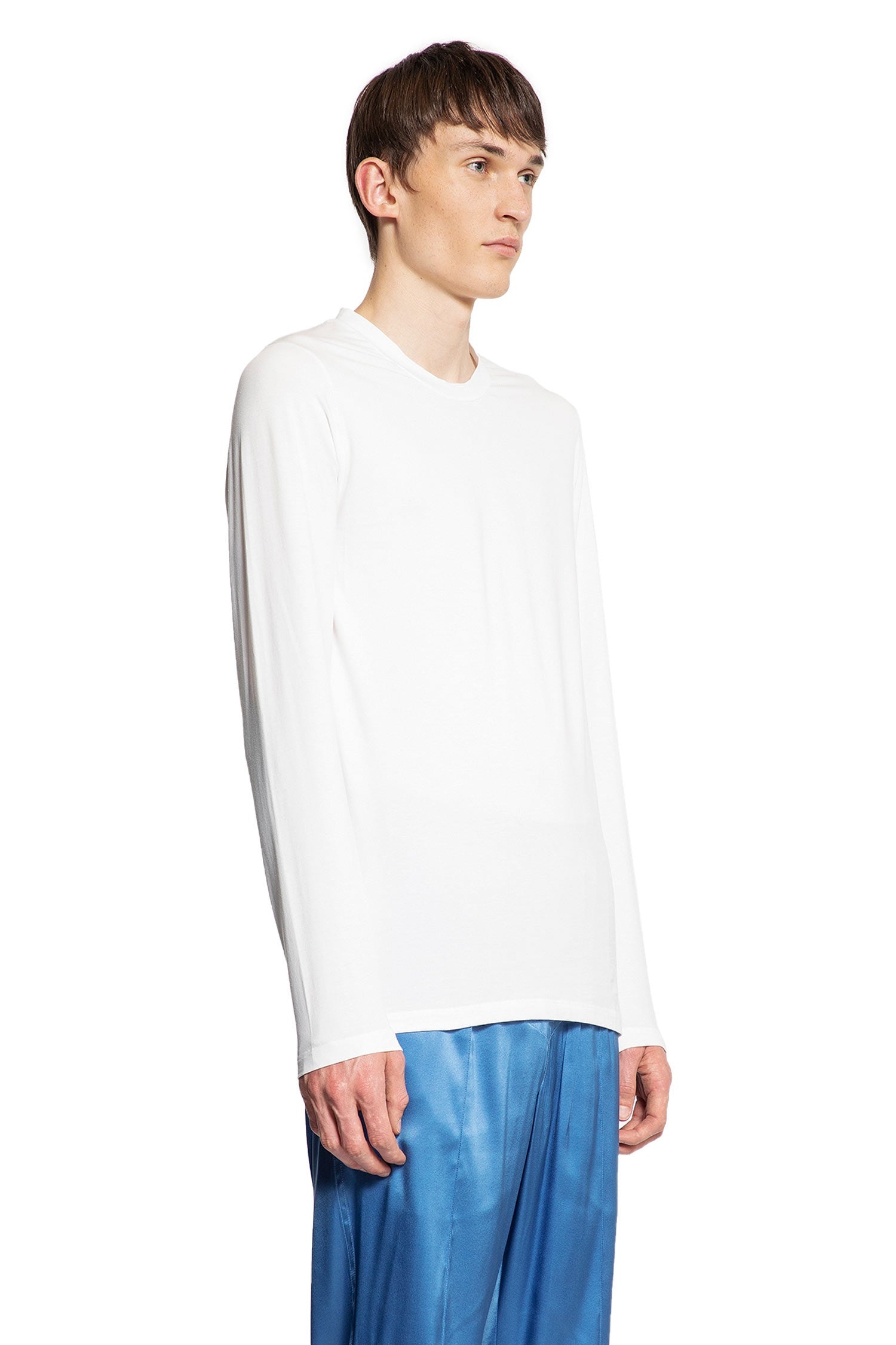 Cotton-Modal-Long-Sleeve-T-Shirt - 2