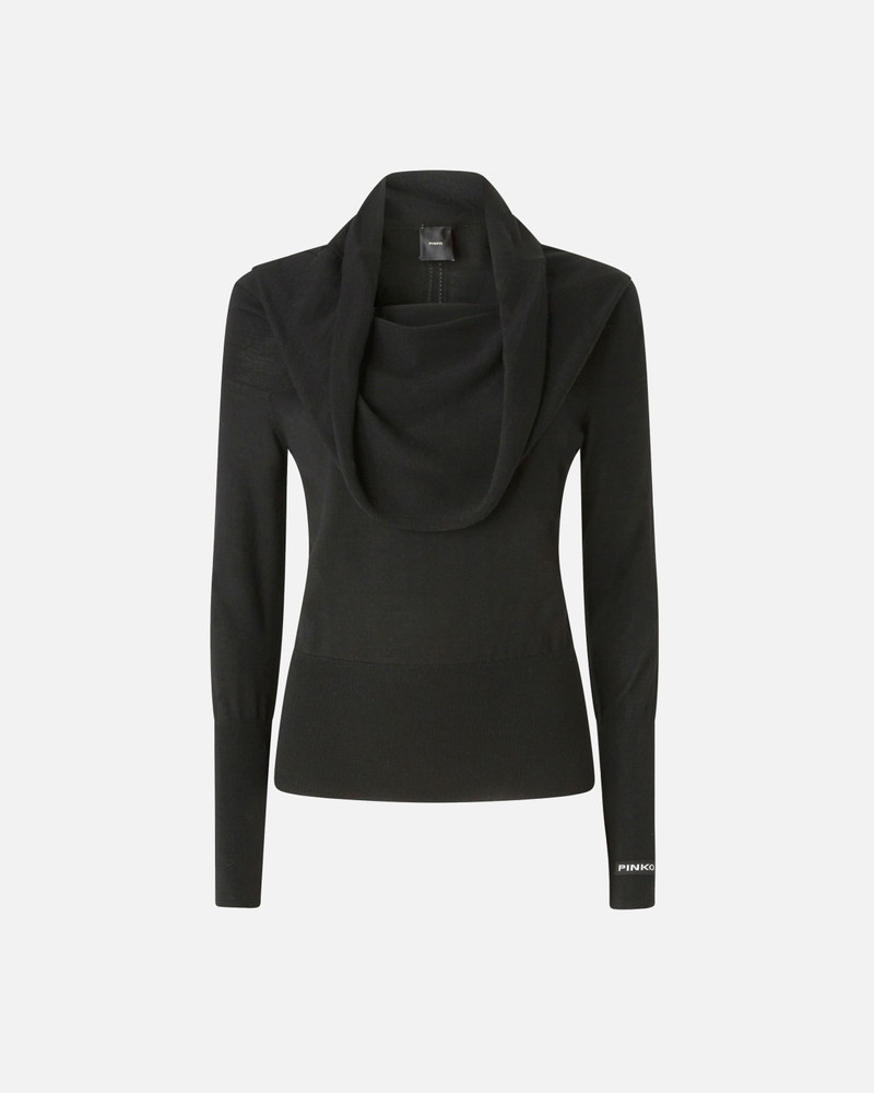 SWEATER WITH SHAWL COLLAR 1