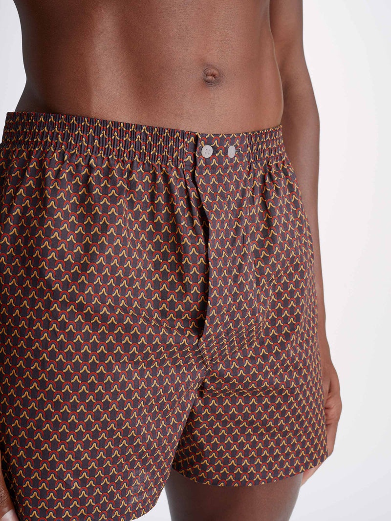 Men's Classic Fit Boxers Ledbury 65 Cotton Batiste Multi - 2