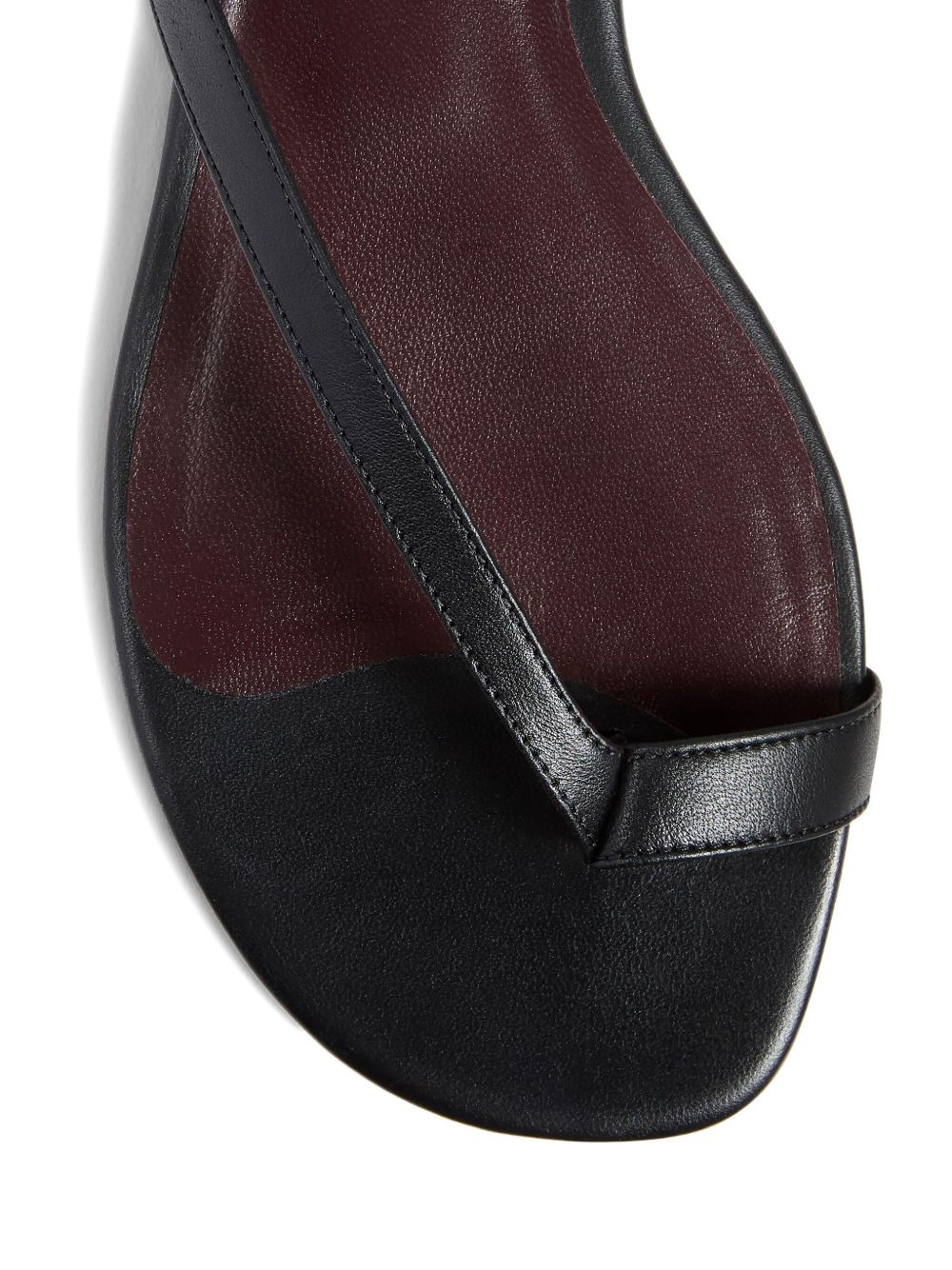 Aimee leather flat sandals - 4