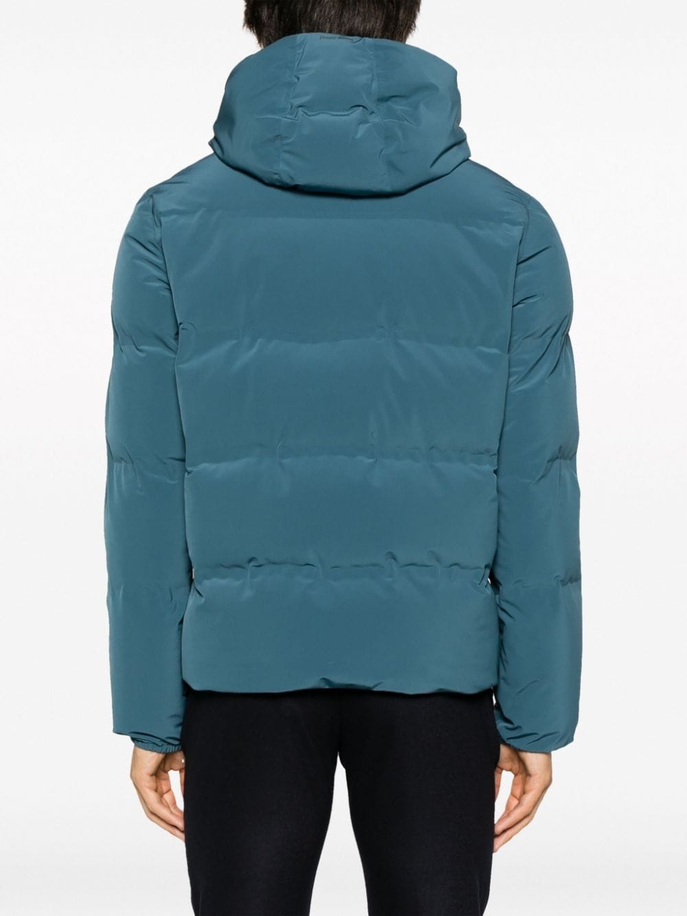 zip-up goose down jacket - 4