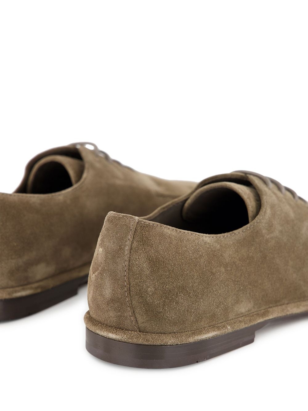 suede derby shoes - 6