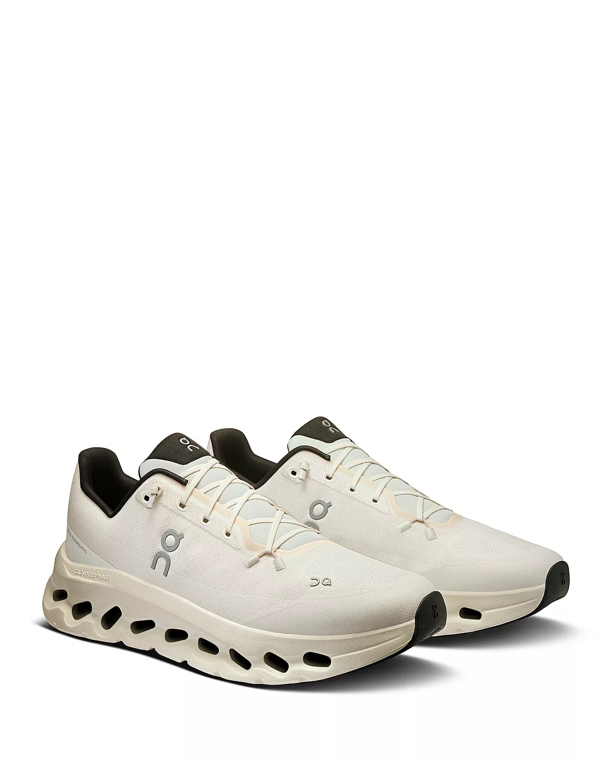 Men's Cloudtilt Sneakers in Black/Ivory - 4