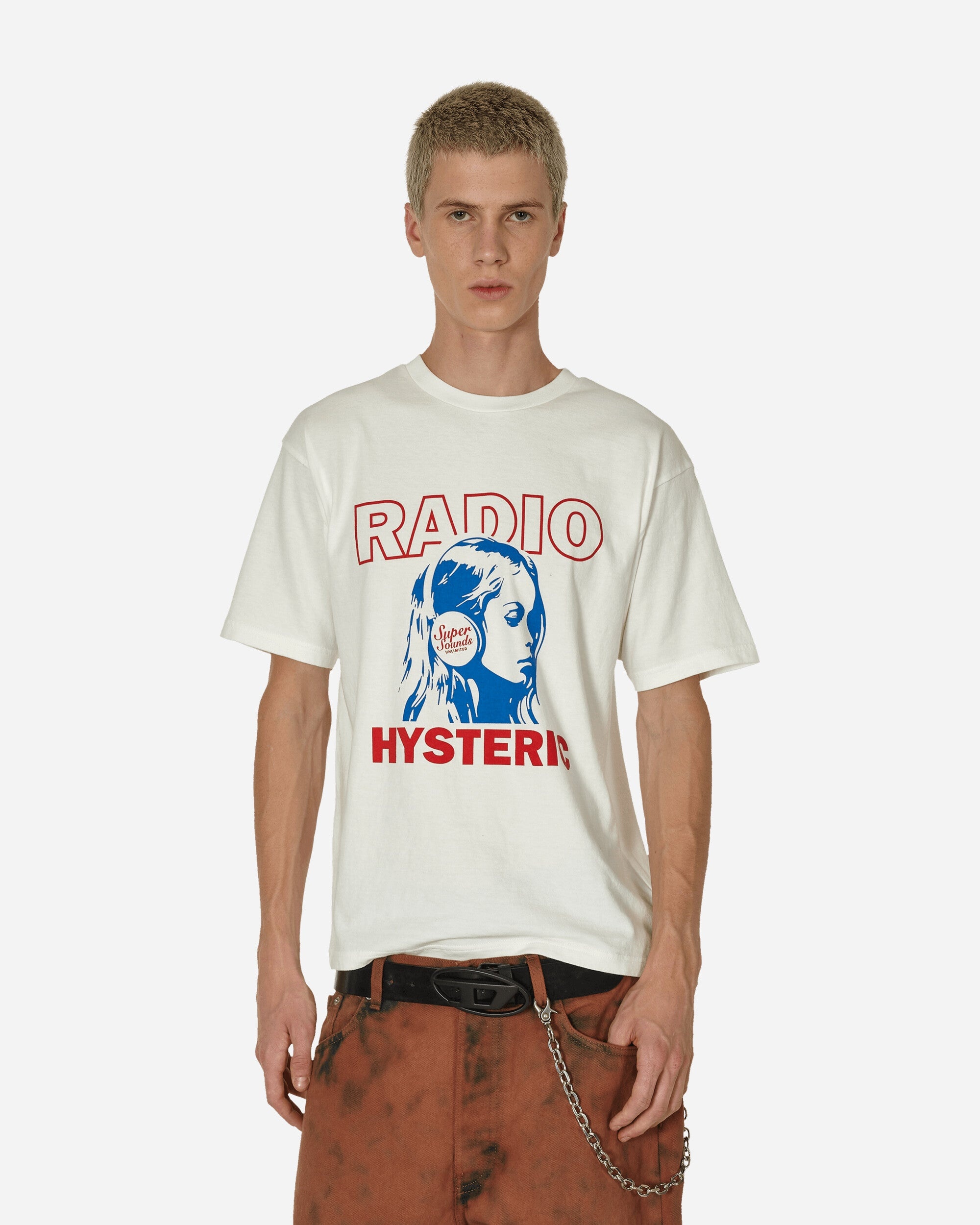 Hysteric Radio T-shirt White - 1