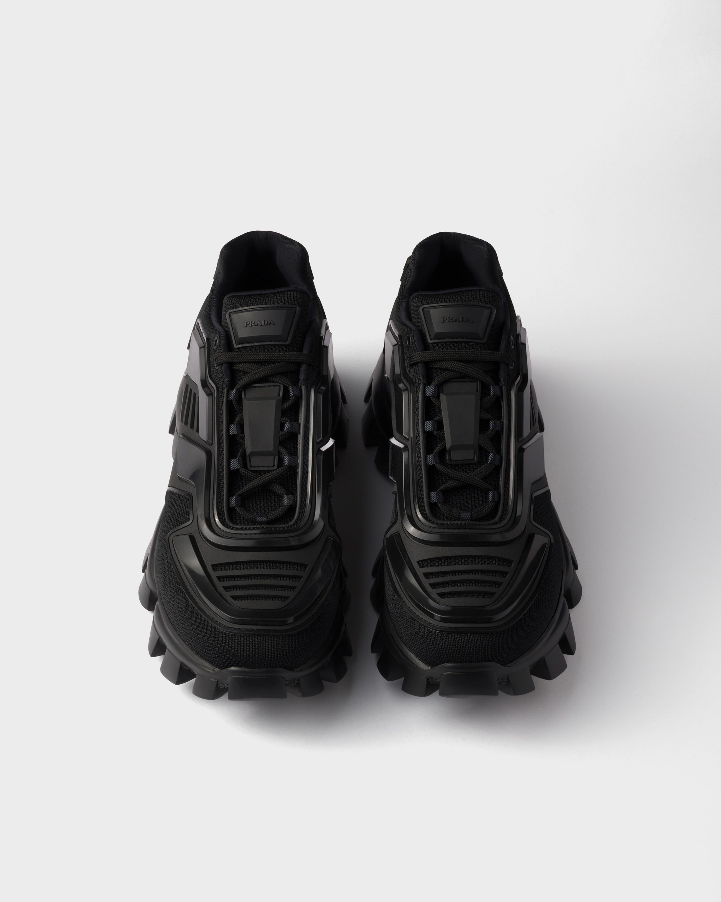 Prada Cloudbust Thunder knit fabric sneakers - 3