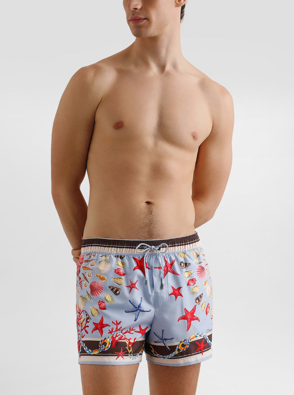 Dolce & Gabbana Men Shorts Stampa Conchiglie - 4