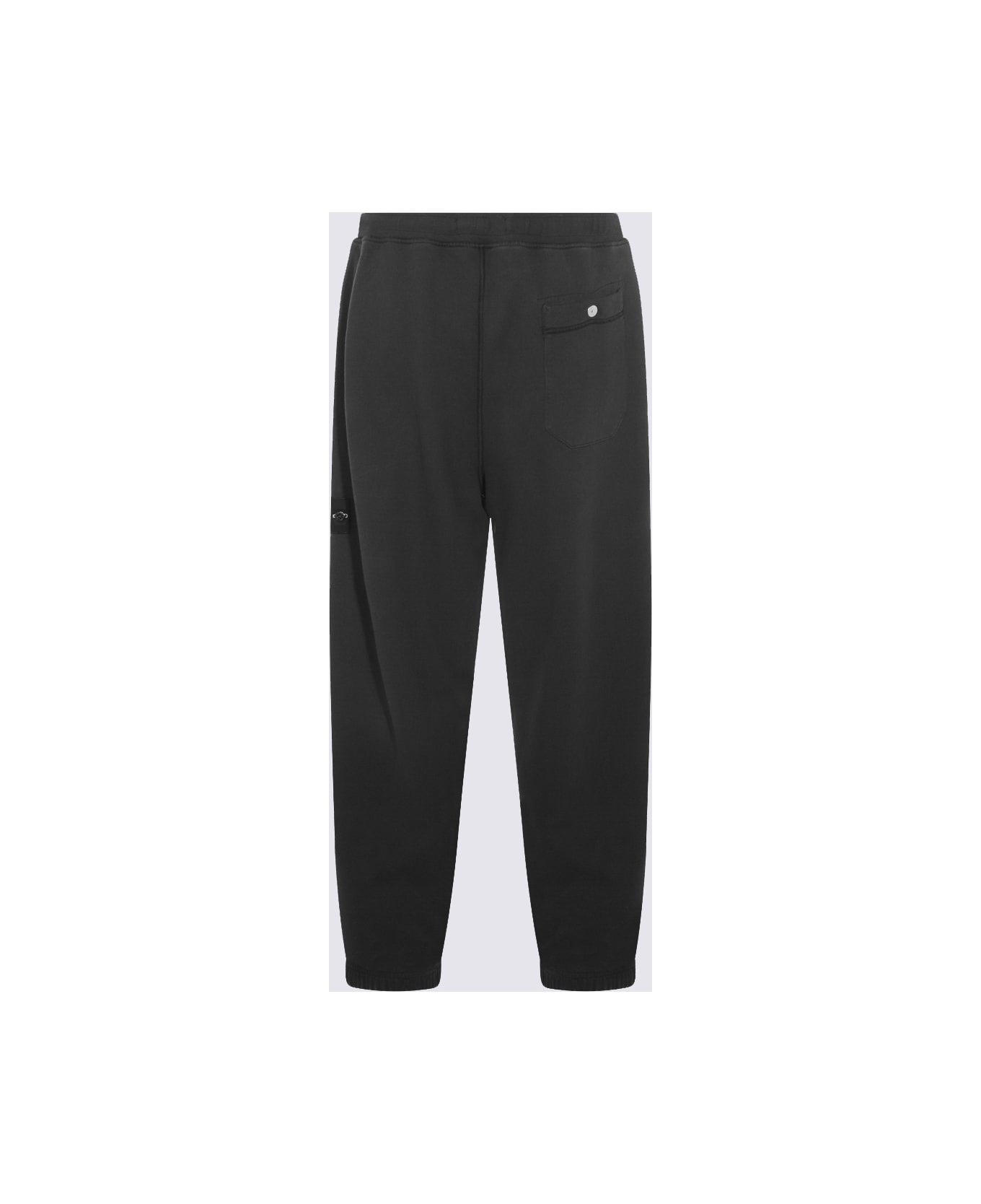 Black Cotton Pants - 2