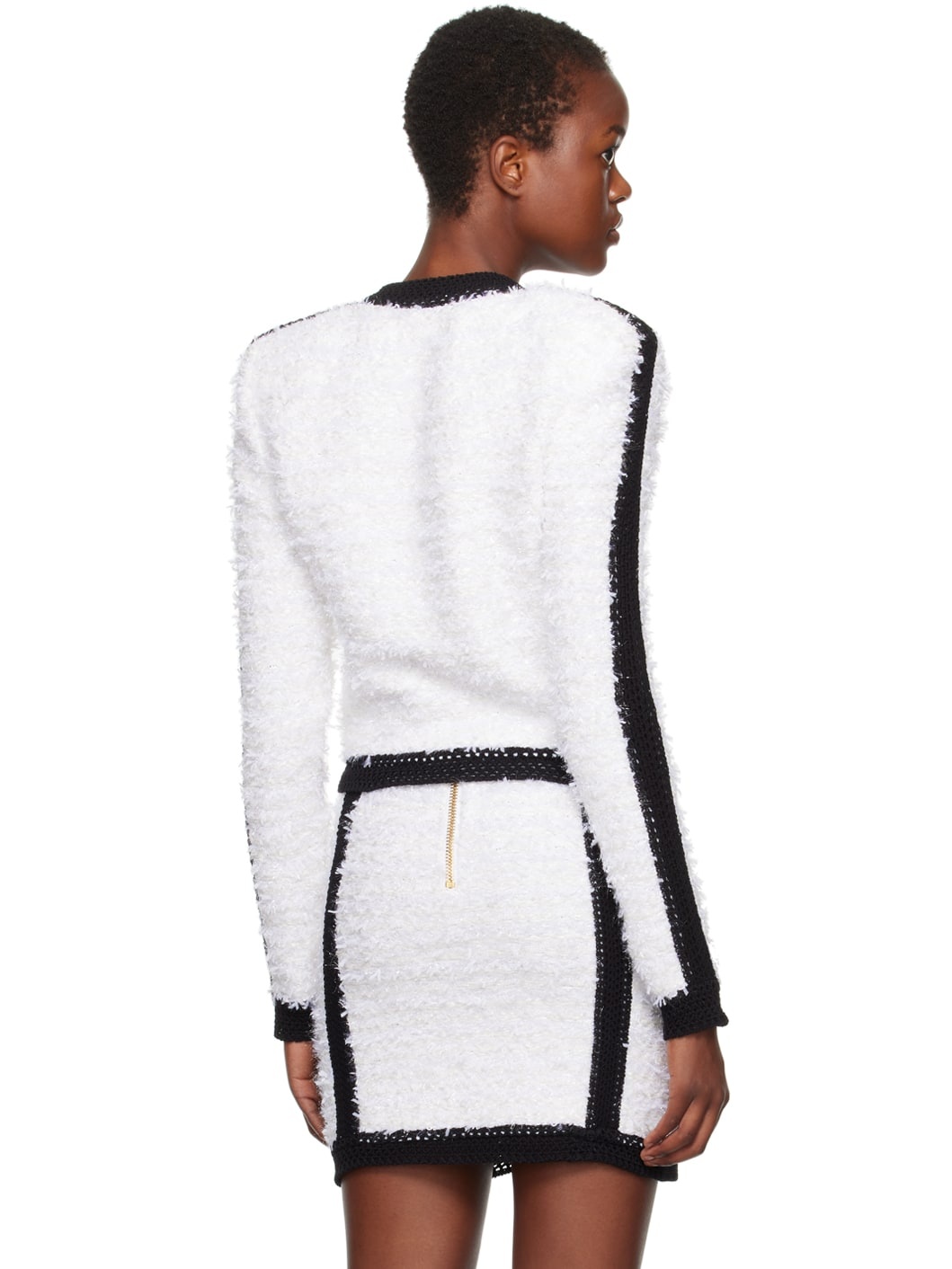 White Two-Pocket Jacket - 3
