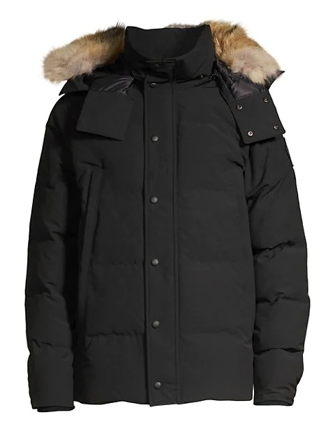 Wyndham Coyote Fur-Trim Parka - 1