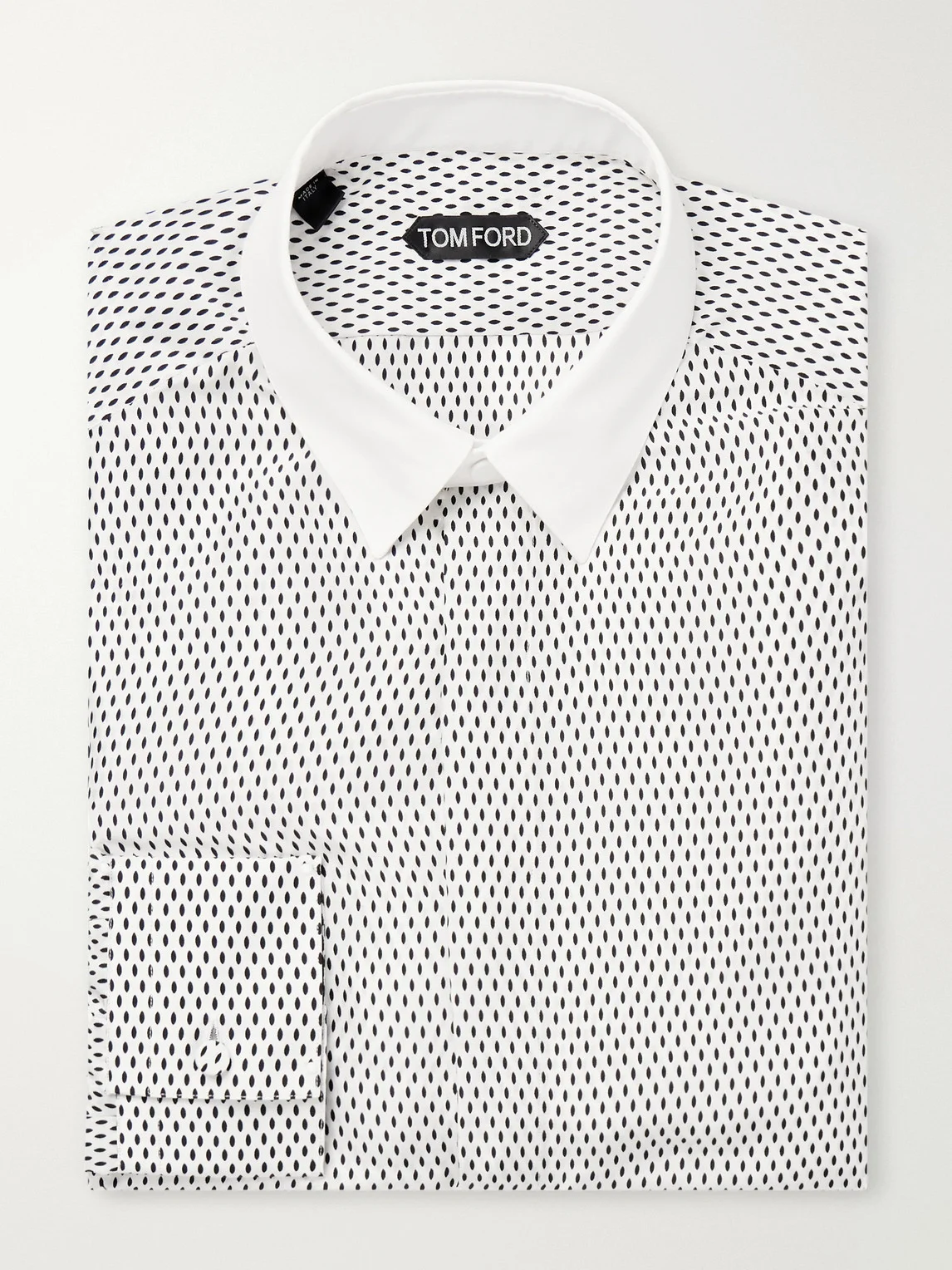 Printed Silk-Satin Shirt - 1