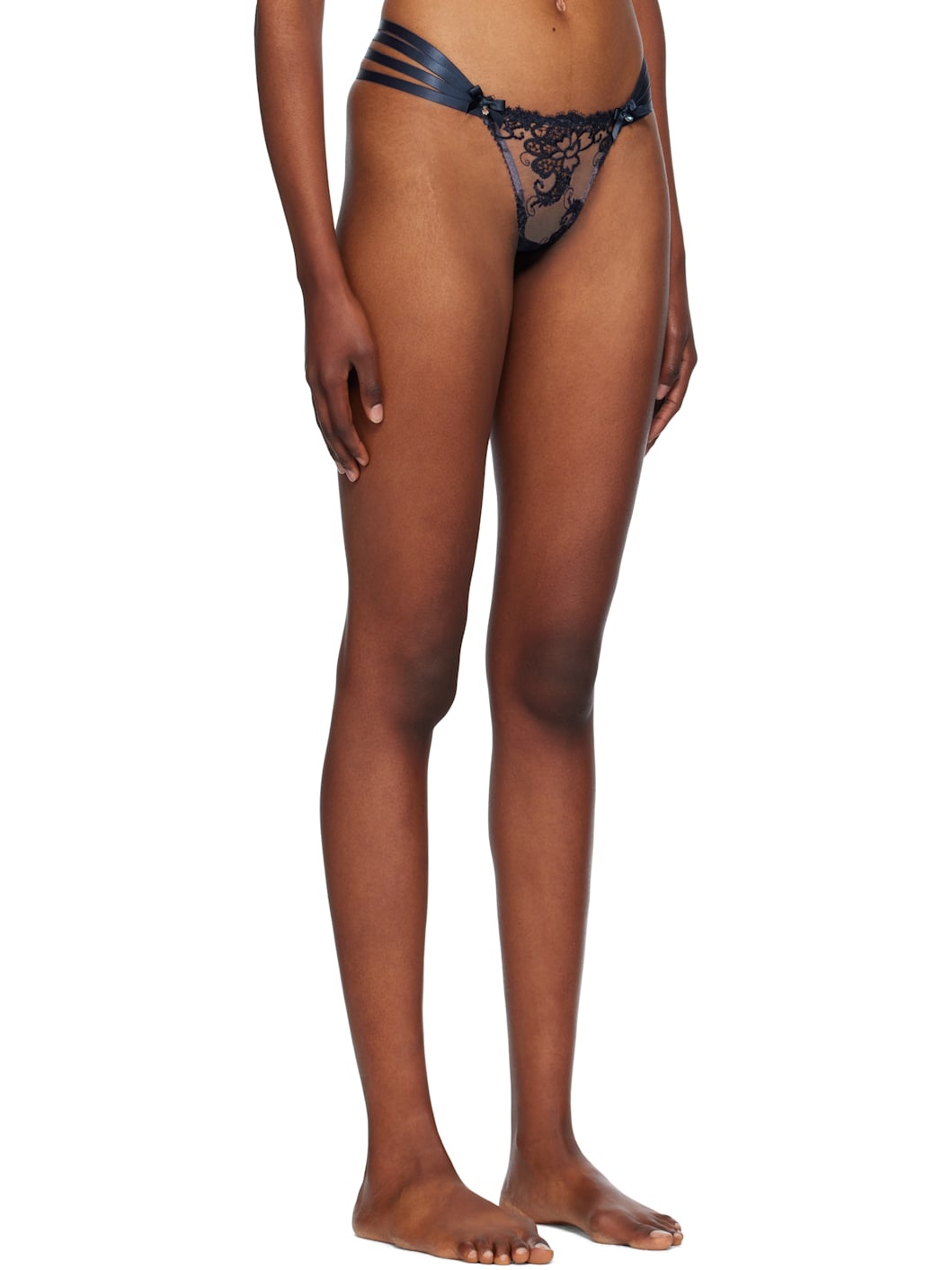 Navy Dioni Thong - 2