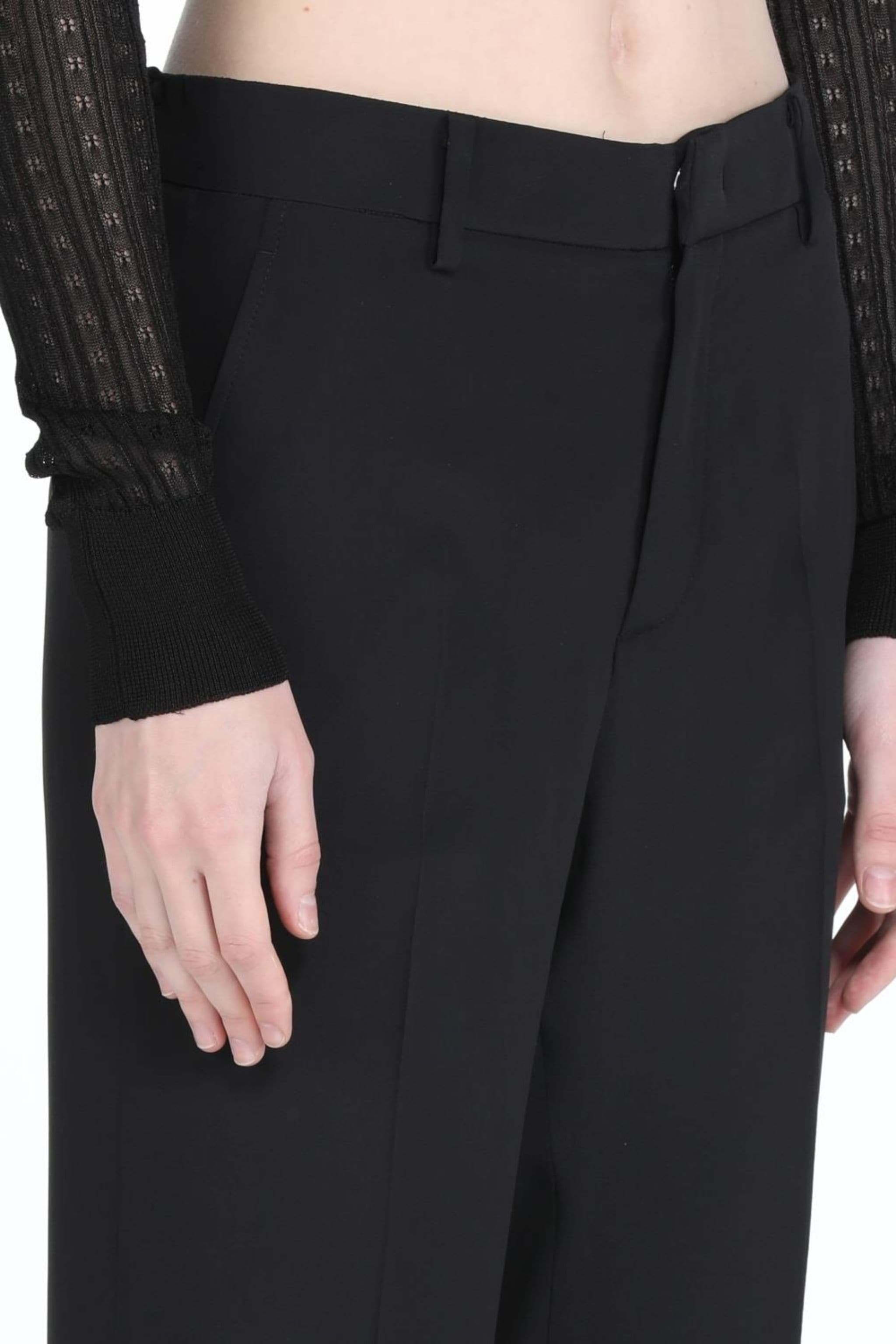 CROPPED STRAIGHT-LEG TROUSERS - 5