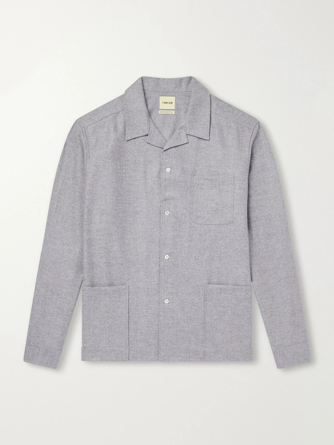 Virgin Wool Overshirt - 1