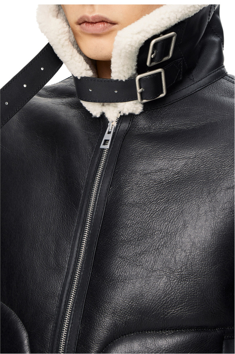 Aviator jacket in shearling 5