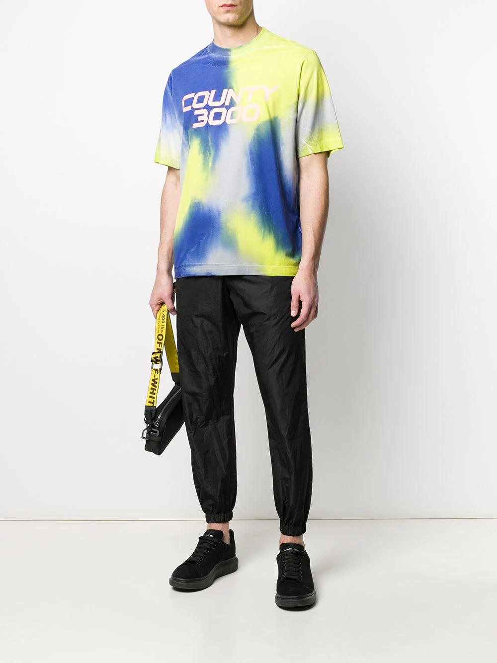 tie-dye logo T-shirt - 2